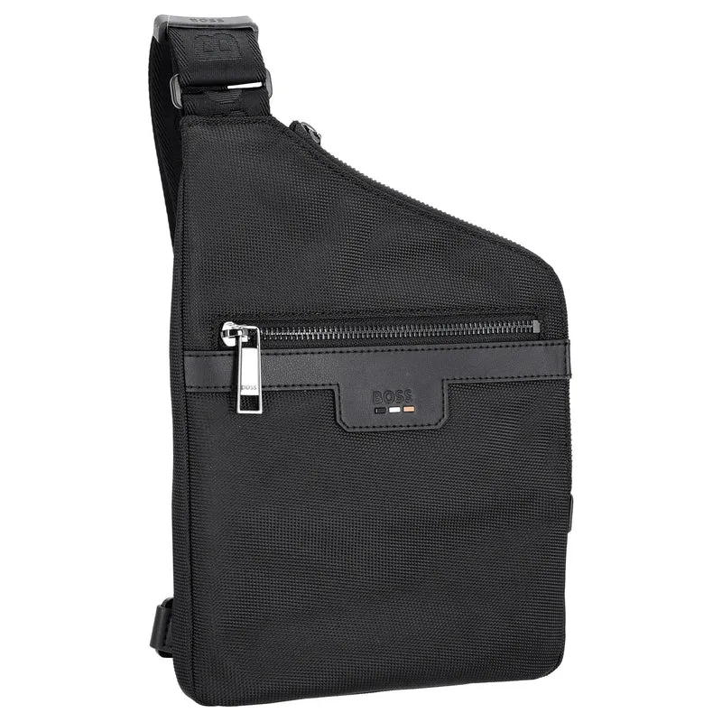 BOSS Men Ray Body Bag - Bolso bandolera 27 cm (black)
