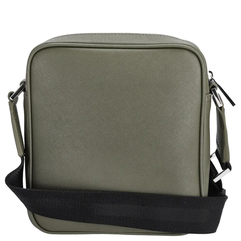 BOSS Men Northon NS Zip - Bolso bandolera 20 cm (open green)