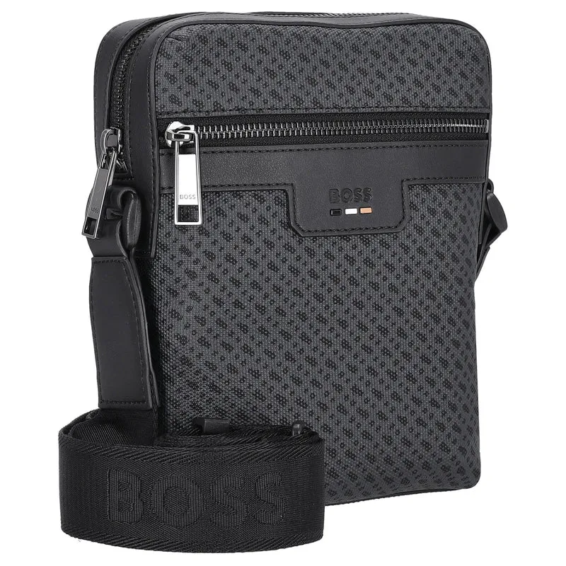 BOSS Men Ray NS Zip - Bolso bandolera 21 cm (black)