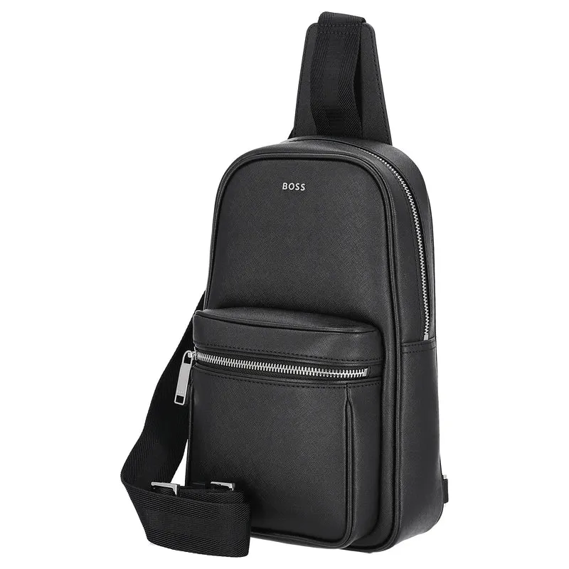 BOSS Men Northon Monostrap Sling Bag - Bolso bandolera 31 cm (black)