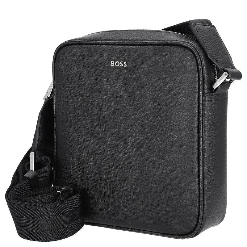 BOSS Men Northon NS Zip - Bandolera 20 cm (black)