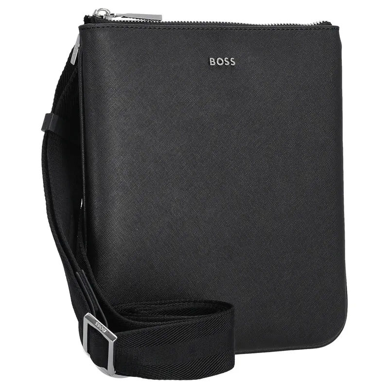 BOSS Men Northon Envelope - Bolso bandolera 23 cm (black)