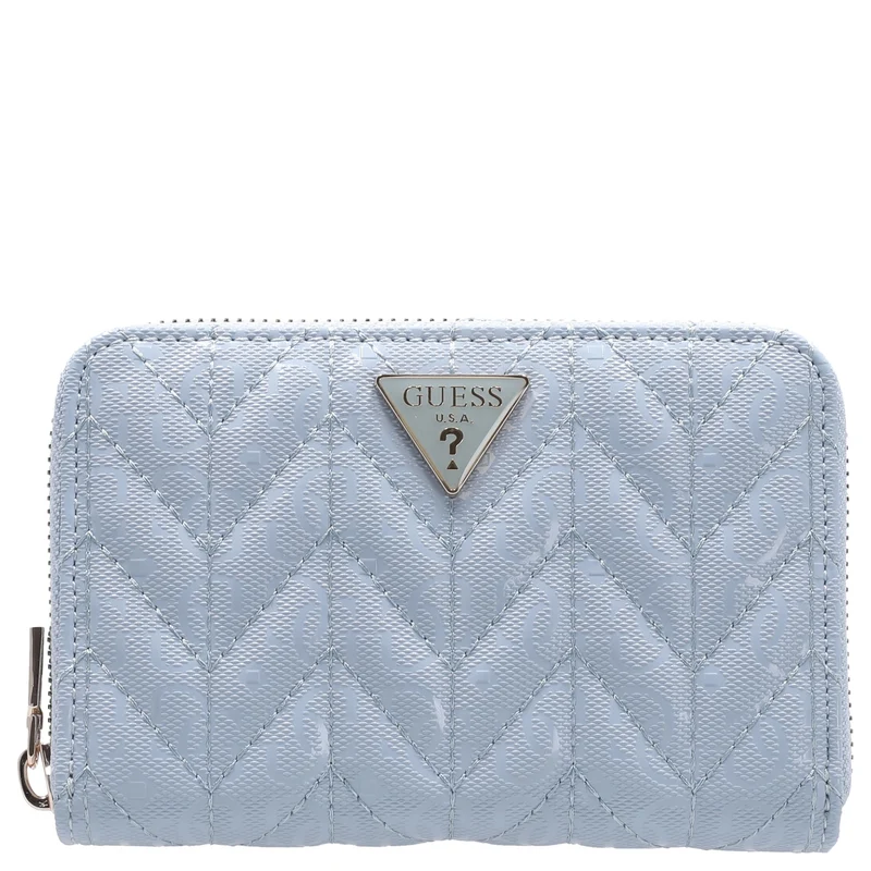 Guess Stacey SLG Medium Zip - Cartera 4cc 14 cm (light blue)