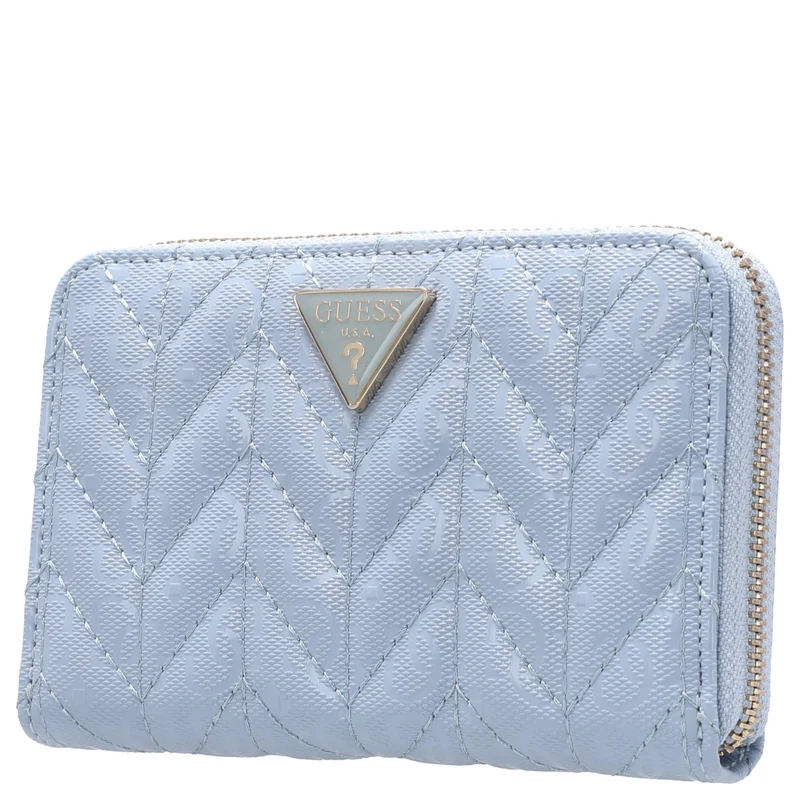 Guess Stacey SLG Medium Zip - Cartera 4cc 14 cm (light blue)