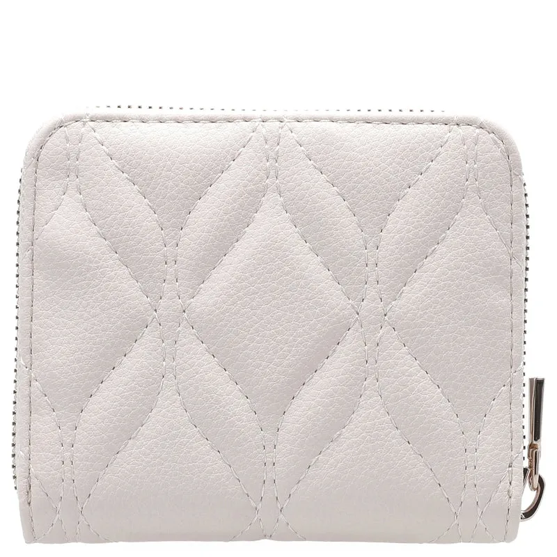 Guess Maxine SLG Small Zip - Cartera 4cc 11 cm (off white)