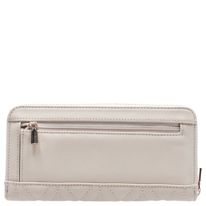 Guess Maxine SLG Large Zip - Cartera 12cc 20.5 cm (light taupe)
