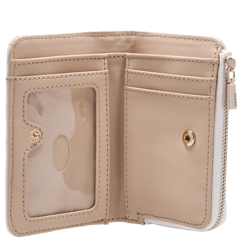 Guess Stacey SLG Zip - Cartera 2cc 12 cm (off white)
