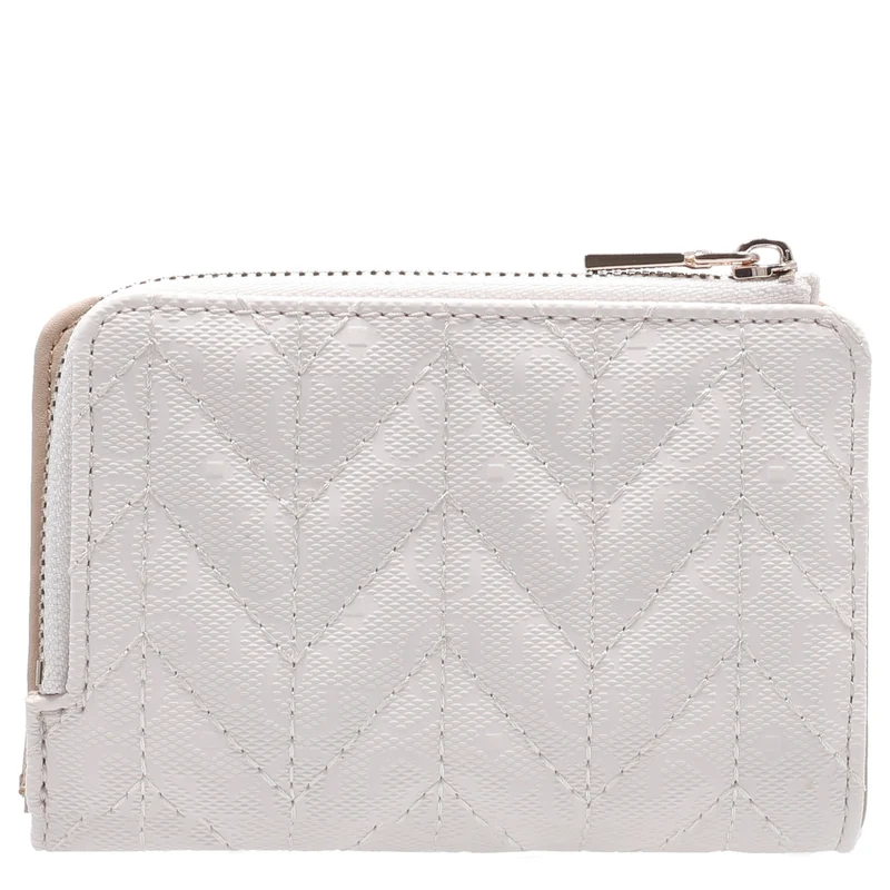 Guess Stacey SLG Zip - Cartera 2cc 12 cm (off white)