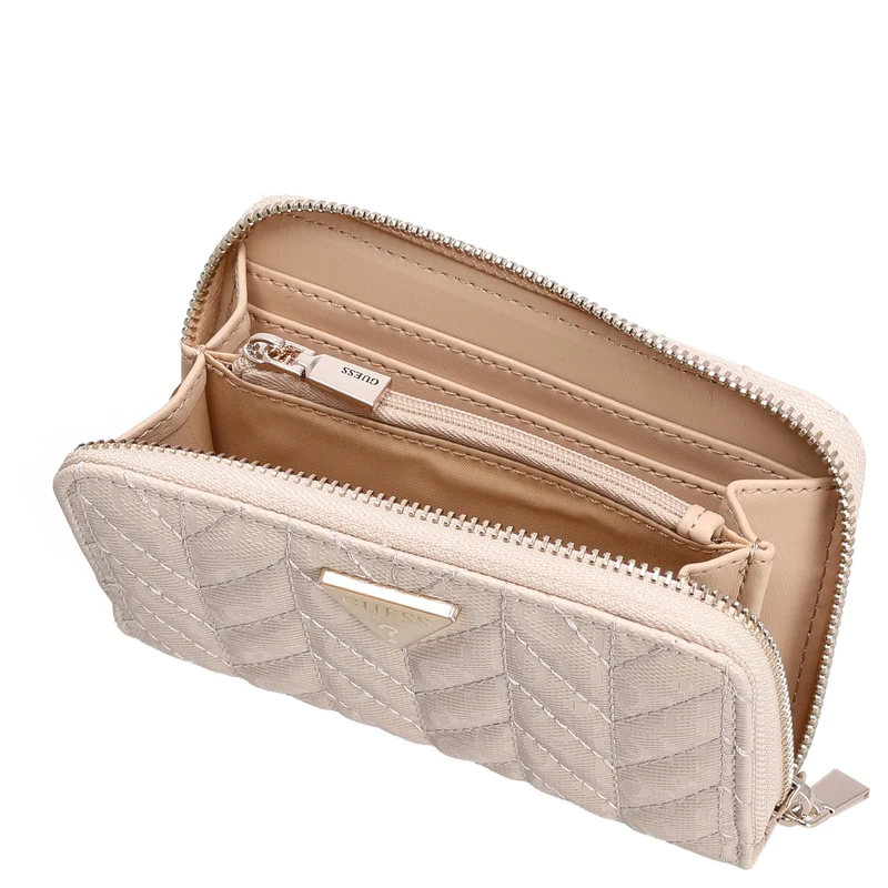 Guess Stacey SLG Medium Zip - Cartera 4cc 14 cm (light beige)