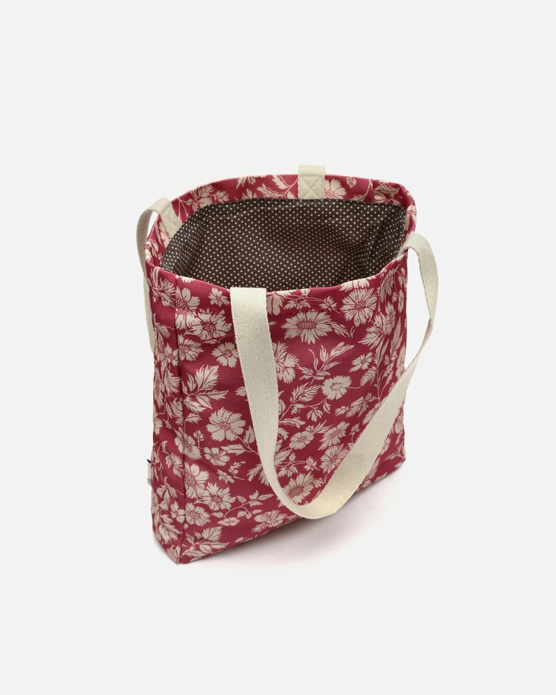 Prakan bolso de hombro estampado floral