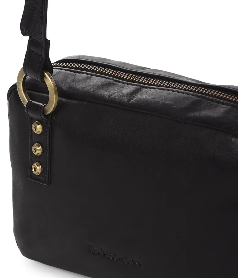 Bandolera mediana de piel THB Slim