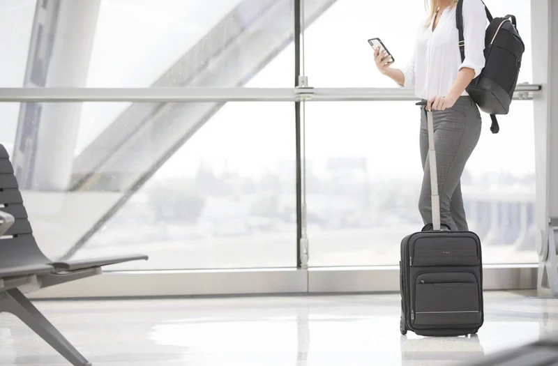 Maleta de cabina compacta CitySmart 12-15.6" - Negro/Gris