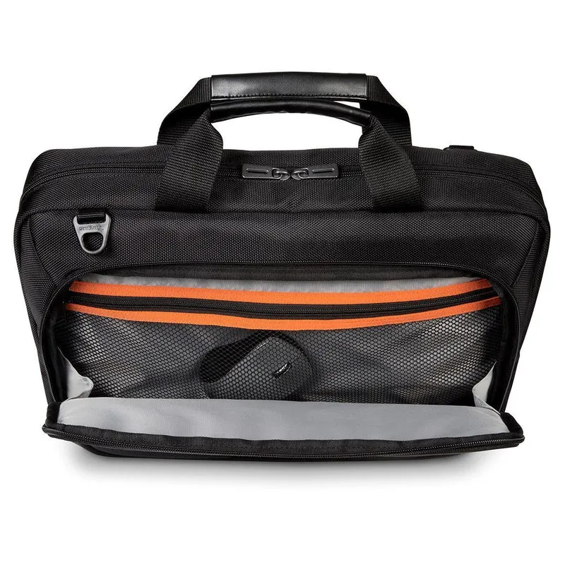 CitySmart 14,15,15.6” Slimline Topload Laptop Case – Negro/Gris