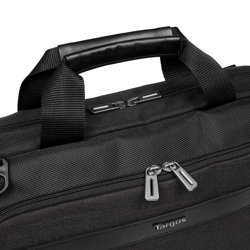 CitySmart 14,15,15.6” Slimline Topload Laptop Case – Negro/Gris
