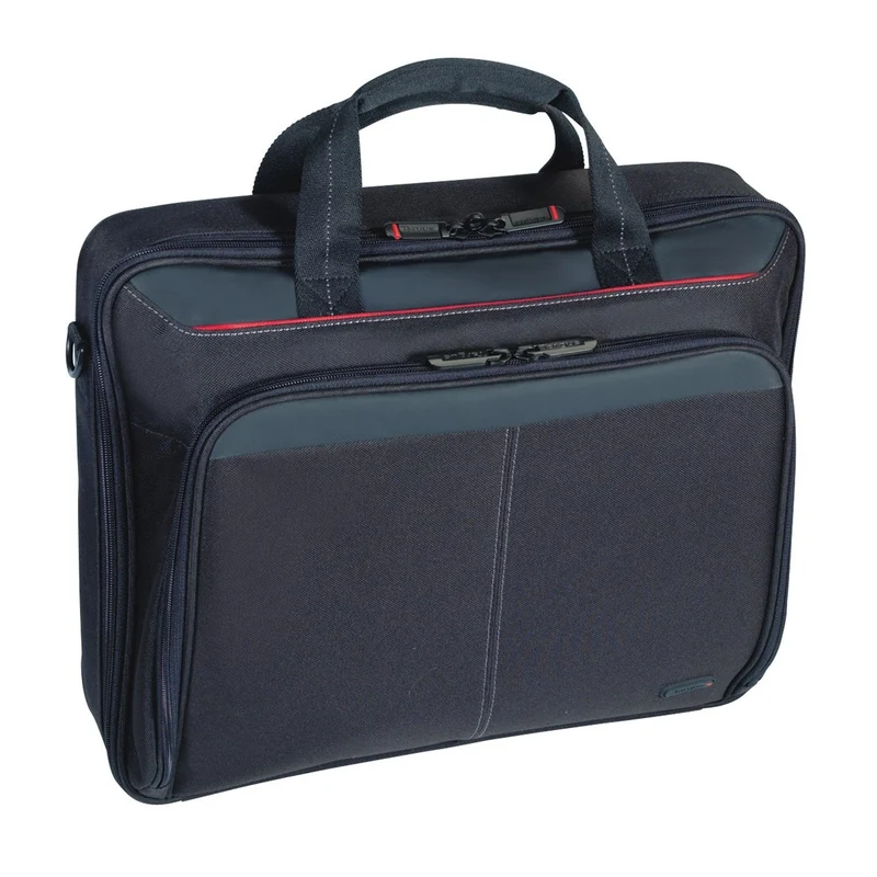 Maletín Clamshell Classic 14" - Negro/Rojo
