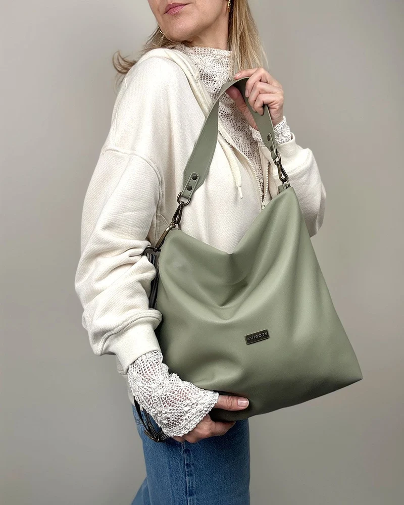 Bolso de hombro y bandolera CUIROTS Bio