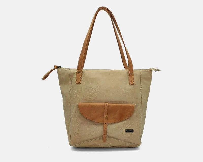 Bolso de hombro tipo Tote CUIROTS Original de piel