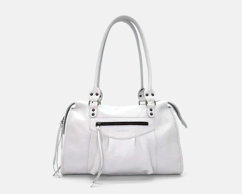 Bolso de hombro tipo shopper de piel CUIROTS Carla