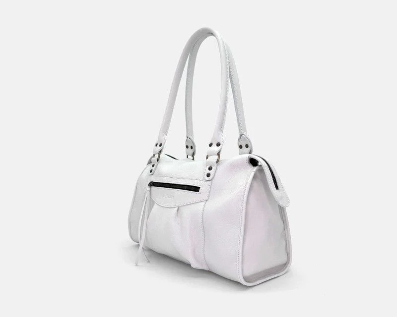 Bolso de hombro tipo shopper de piel CUIROTS Carla