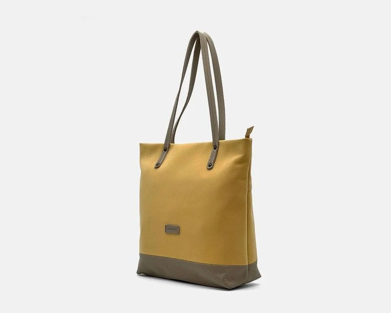 Bolso de hombro tipo shopper CUIROTS Desert