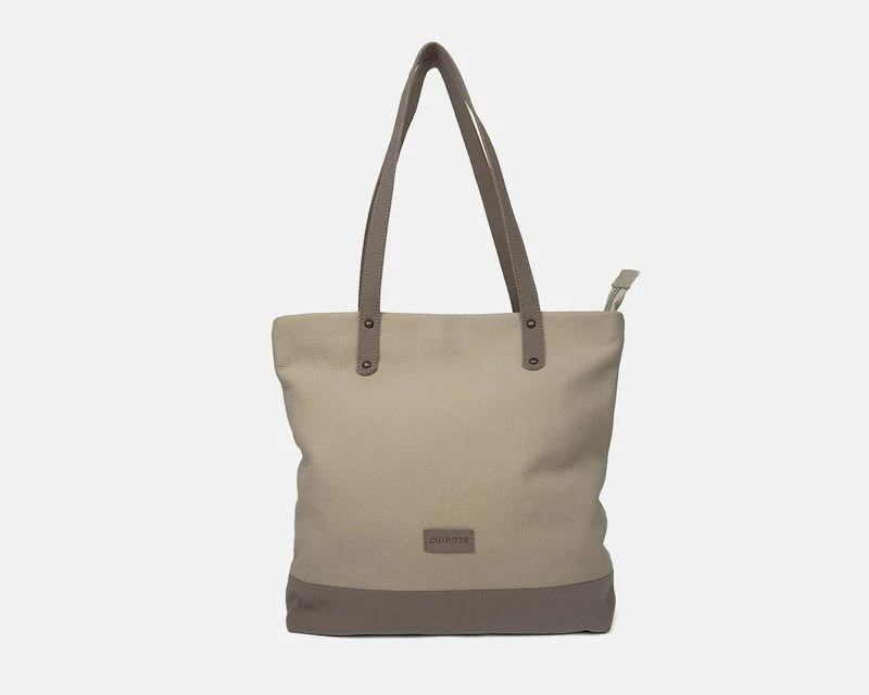 Bolso de hombro tipo shopper CUIROTS Desert