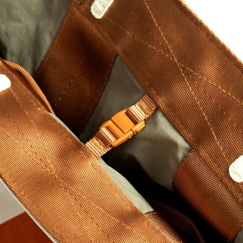 Summit Tote Wide Medium Burn Orange Needle Ripstop