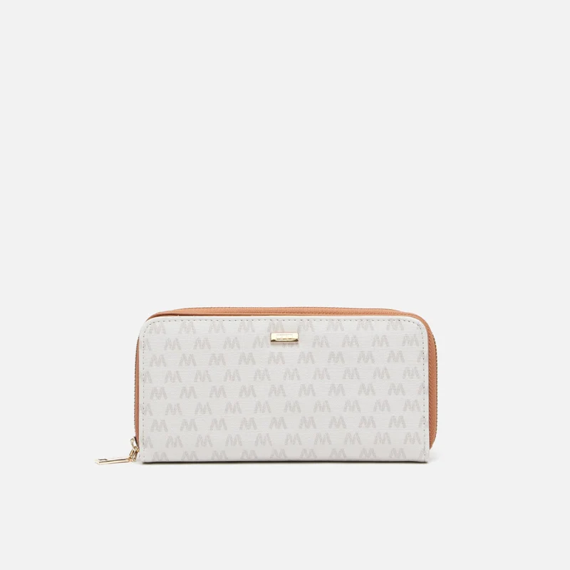 Monogram monedero grande con estampado monogram