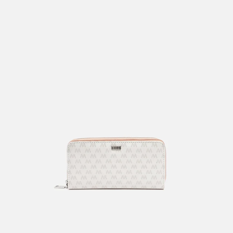 Monogram monedero grande con estampado monogram