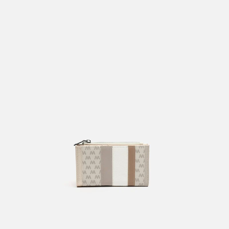 Ivanka monedero pequeño con estampado monogram ED.