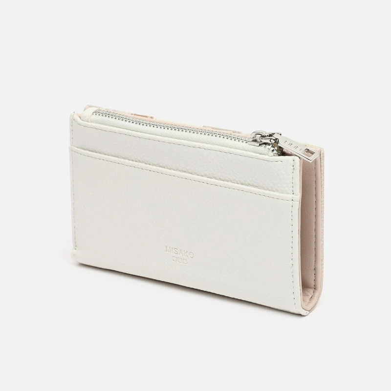 Ivanka monedero pequeño con estampado monogram ED.