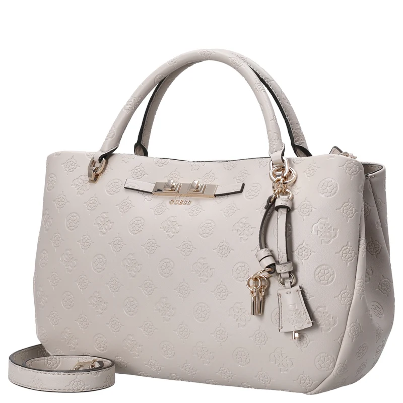 Guess Carmella - Bolso de mano 35 cm (bone logo)