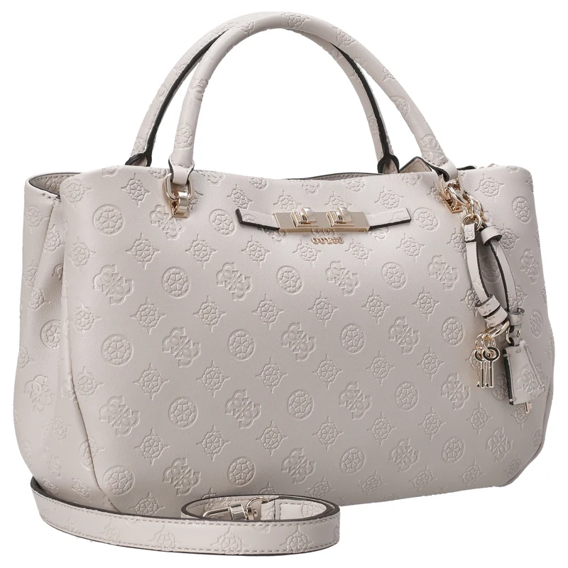 Guess Carmella - Bolso de mano 35 cm (bone logo)