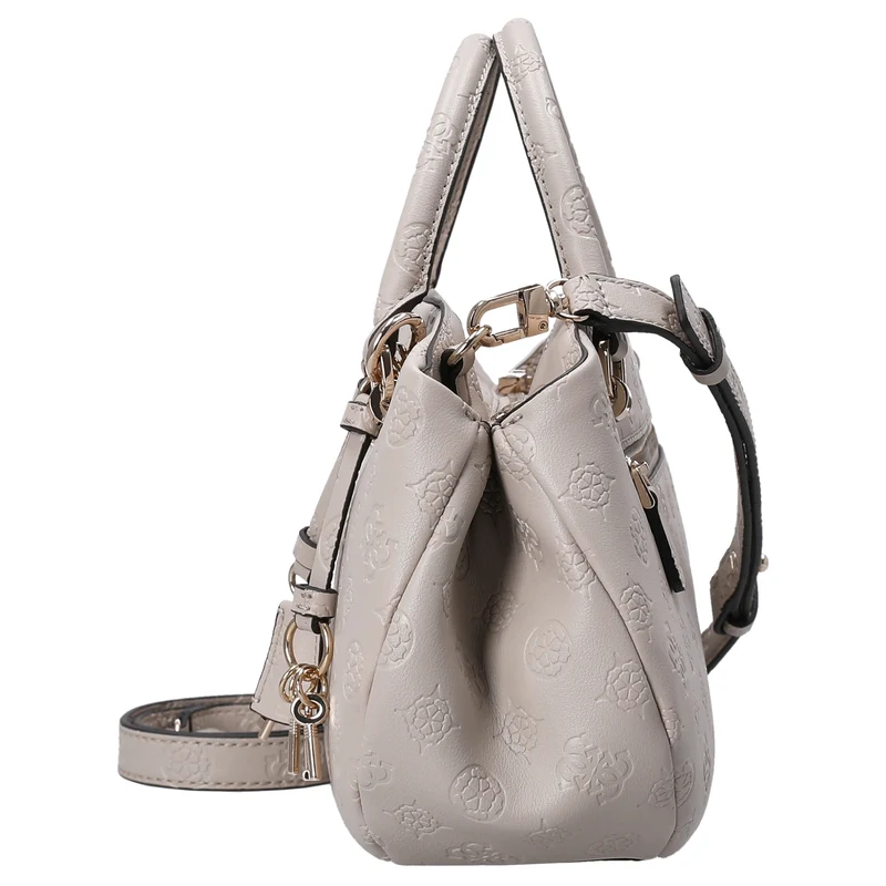Guess Carmella 3 Comp Satchel - Bolso de mano 30 cm (bone logo)