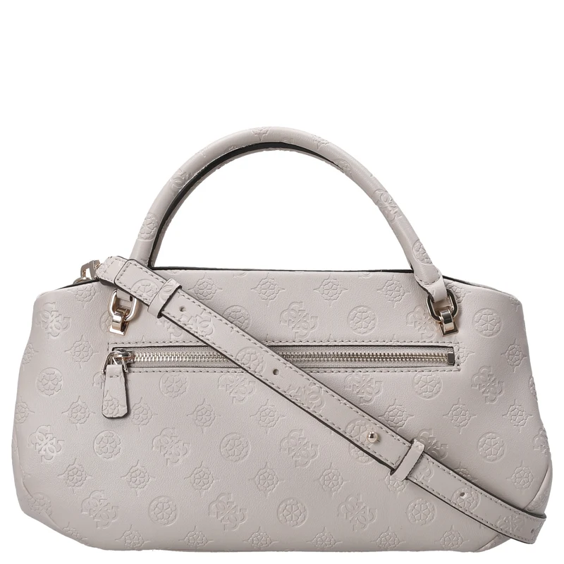 Guess Carmella 3 Comp Satchel - Bolso de mano 30 cm (bone logo)