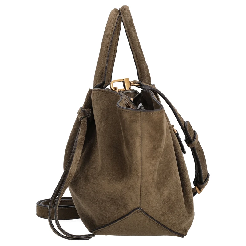 Guess Allegra Satchel - Bolso de mano 48 cm (olive)