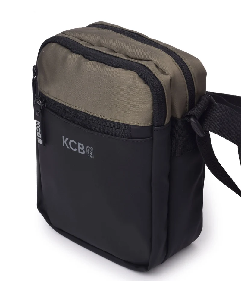 Bandolera pequeña de hombre KCB Doble