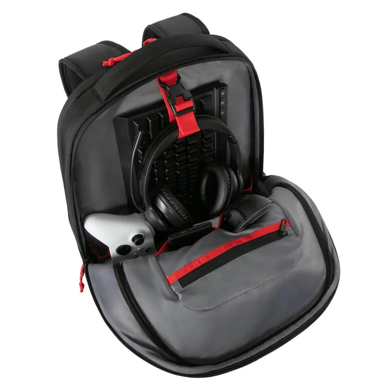 Mochila para juegos Strike II de 17,3" - Negra
