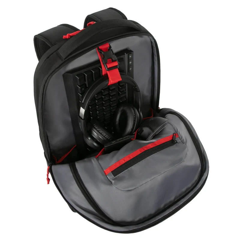 Mochila para juegos Strike II de 17,3" - Negra