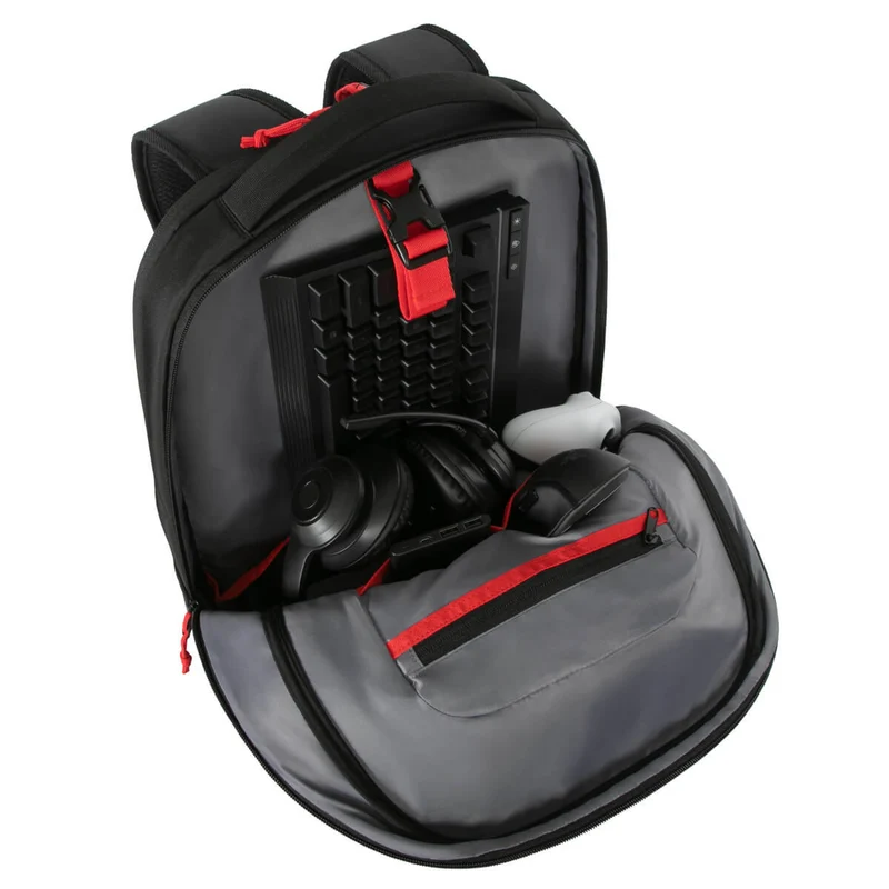 Mochila para juegos Strike II de 17,3" - Negra