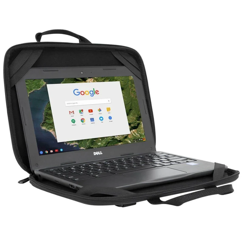 Funda Work-In Essentials para Chromebook™ 11.6" - Negro/Gris