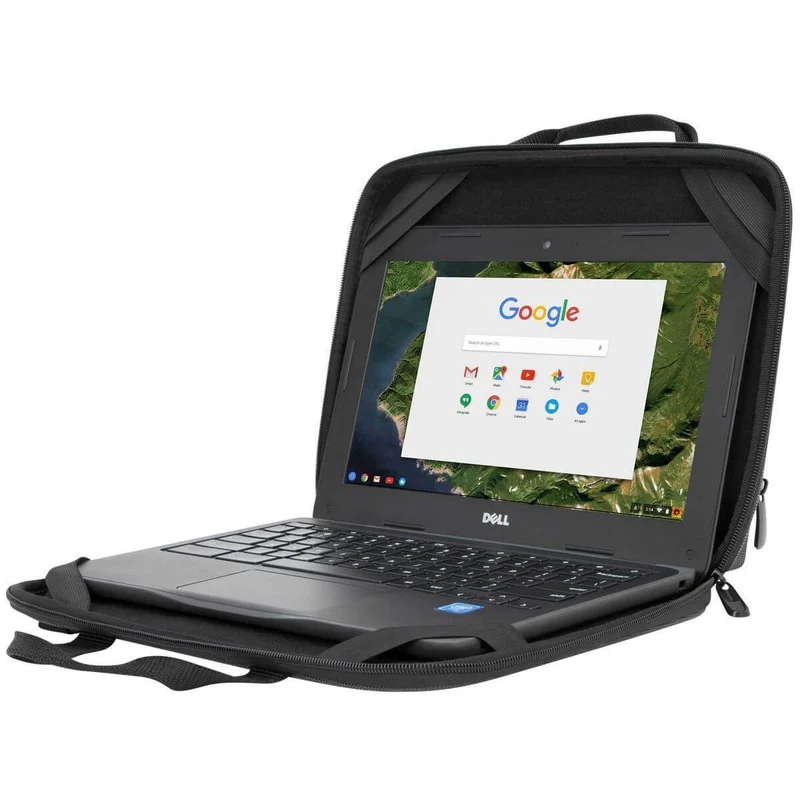 Funda Work-In Essentials para Chromebook™ 11.6" - Negro/Gris