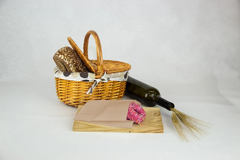 Bolsa Antigrasa Kraft para Patatas/Empanadas/Fritos 9+5x13cm