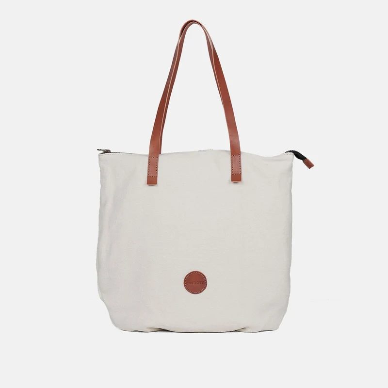Bolso shopper de lino CUIROTS Louise