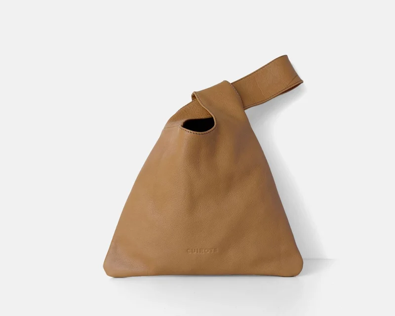 Bolso de mano CUIROTS Anna beige