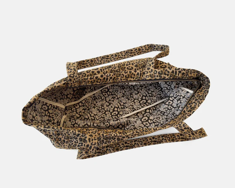 Bolsa tipo shopper grande MINIOTS Leopardo