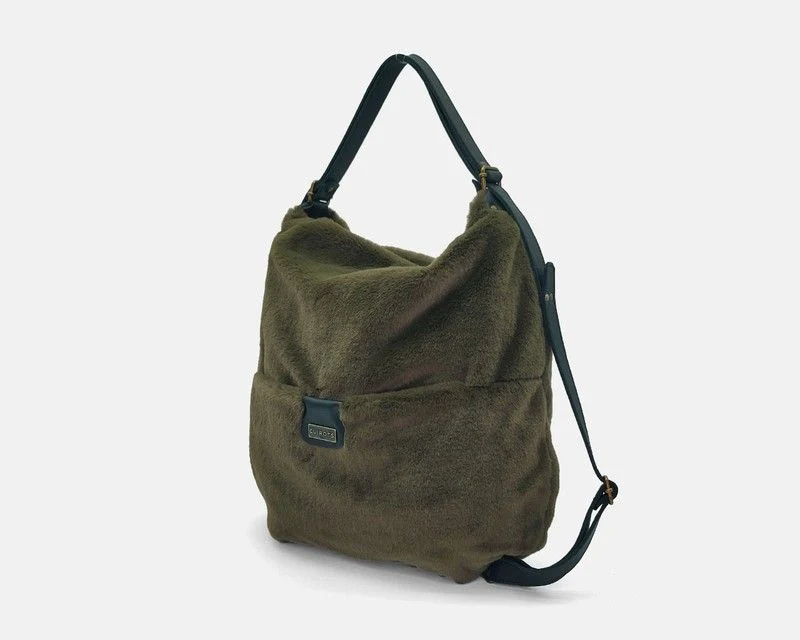 Bolso mochila CUIROTS Grosseto con pelito