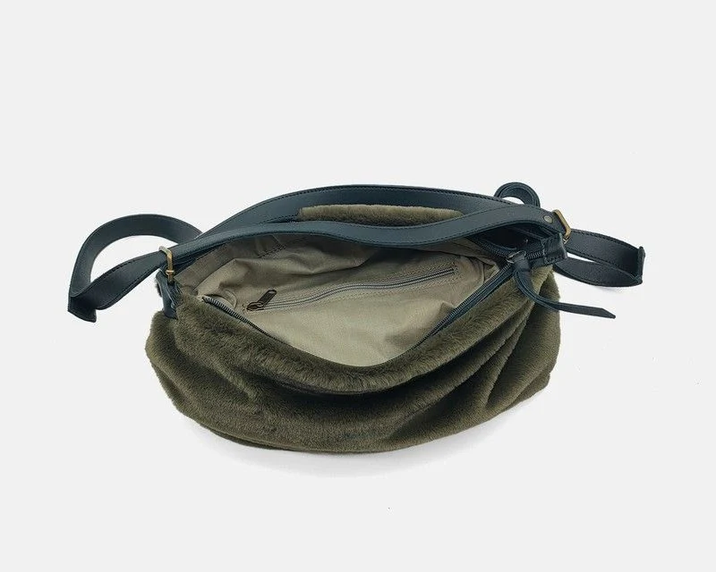Bolso mochila CUIROTS Grosseto con pelito