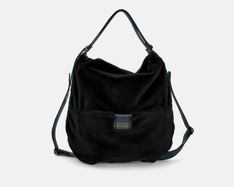 Bolso mochila CUIROTS Grosseto con pelito
