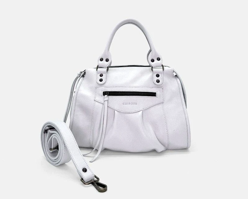 Bolso de mano y bandolera de piel CUIROTS Carla