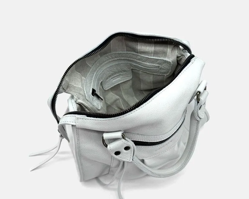 Bolso de mano y bandolera de piel CUIROTS Carla